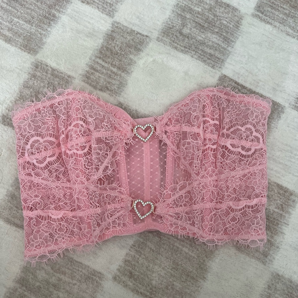 Victoria’s Secret heart corset top